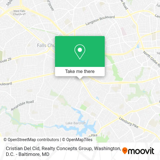 Cristian Del Cid, Realty Concepts Group map