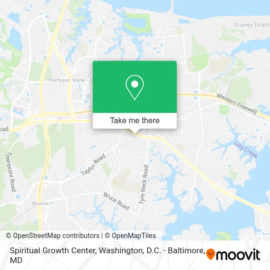 Spiritual Growth Center map