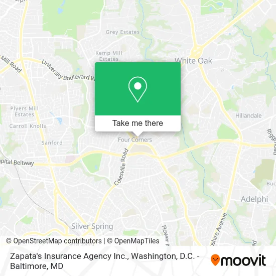 Zapata's Insurance Agency Inc. map