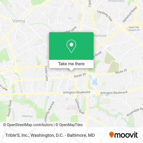 Trible'S, Inc. map