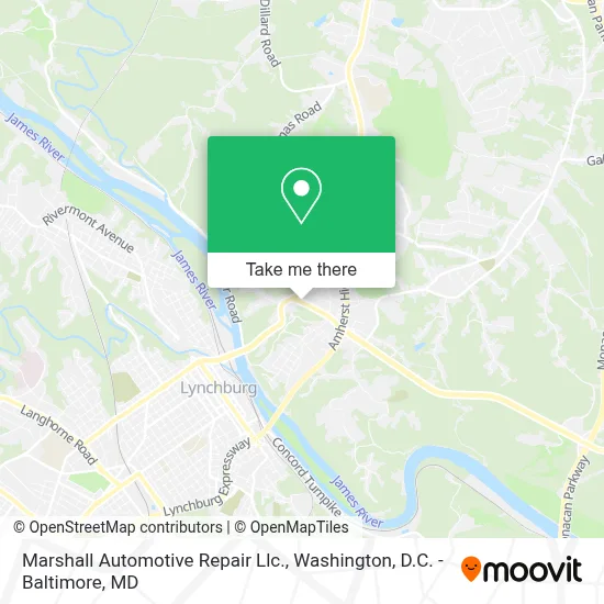Marshall Automotive Repair Llc. map