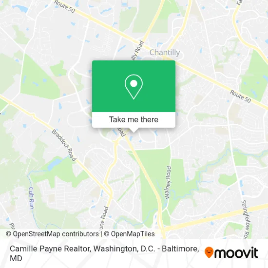 Camille Payne Realtor map