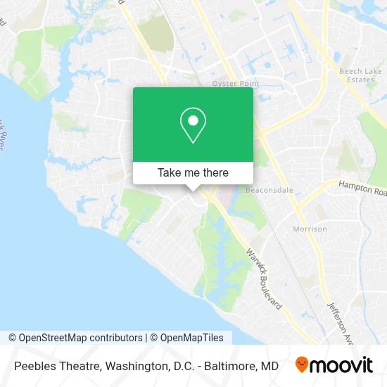 Peebles Theatre map