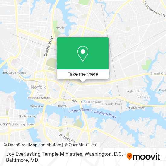 Joy Everlasting Temple Ministries map