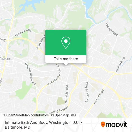 Intimate Bath And Body map