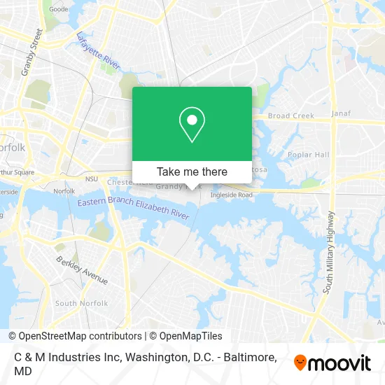 C & M Industries Inc map