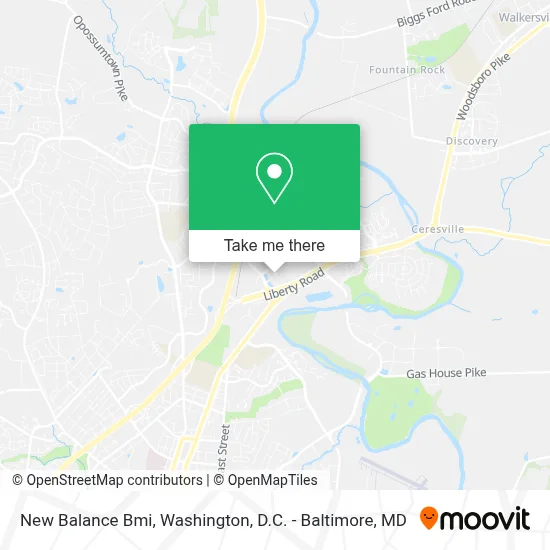 New Balance Bmi map