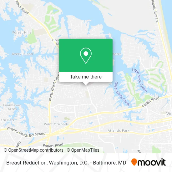 Breast Reduction map
