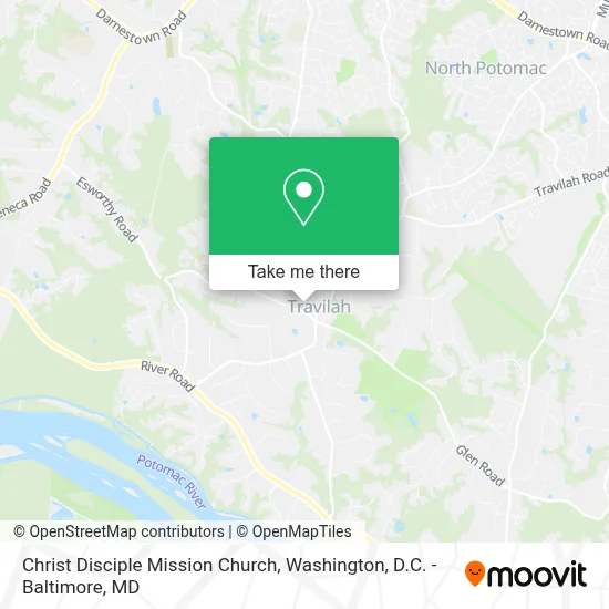 Christ Disciple Mission Church map