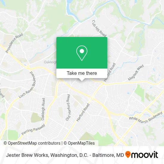 Jester Brew Works map
