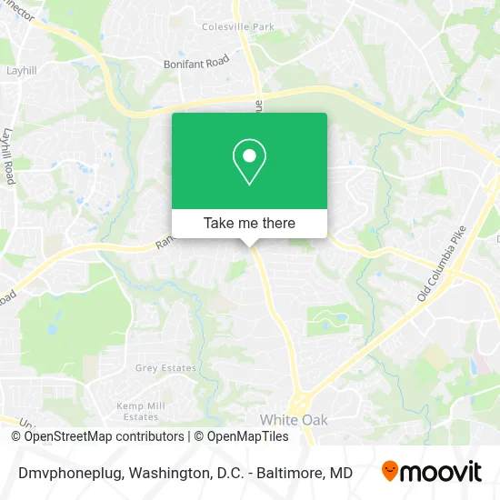 Dmvphoneplug map