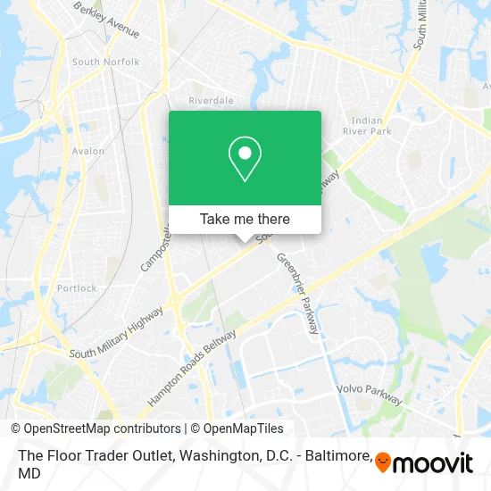 The Floor Trader Outlet map