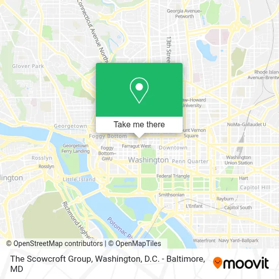The Scowcroft Group map