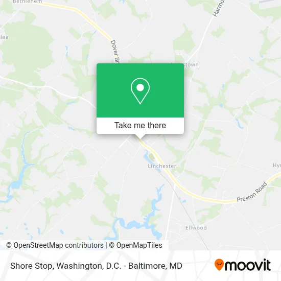 Shore Stop map