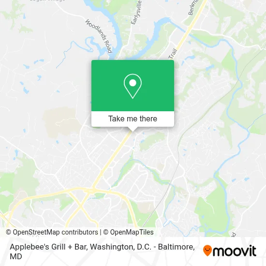 Applebee's Grill + Bar map