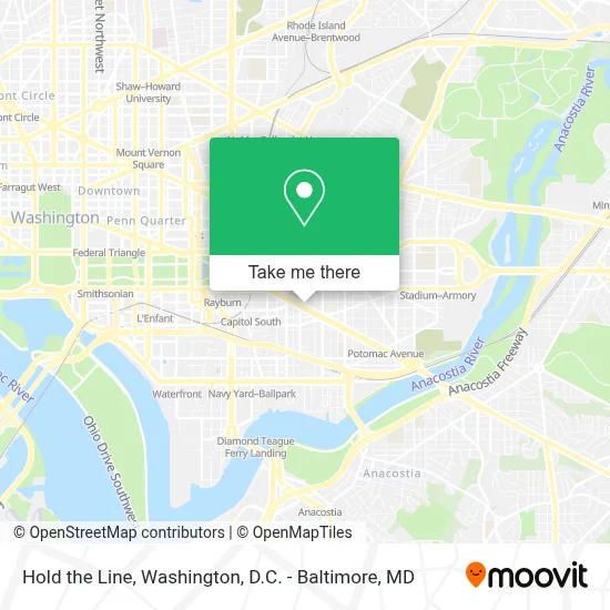 Hold the Line map