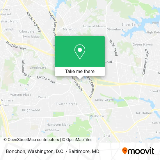Bonchon map