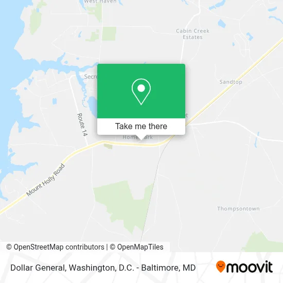 Dollar General map