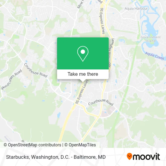 Starbucks map