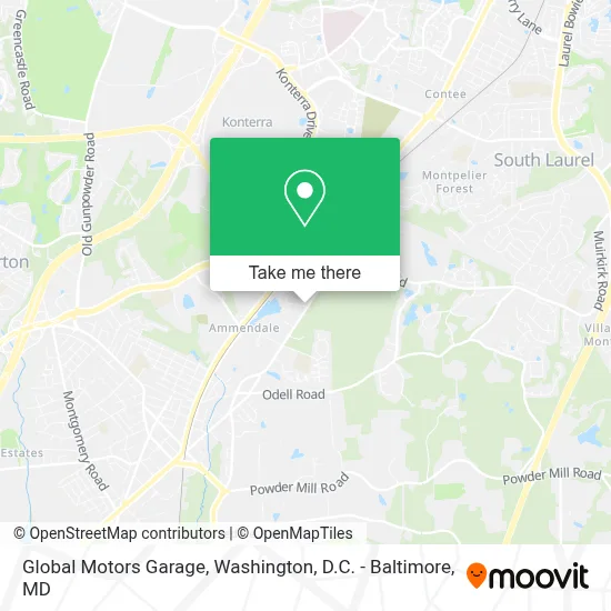 Global Motors Garage map