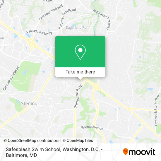 Safesplash Swim School map