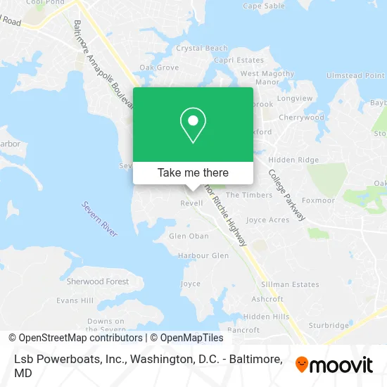 Lsb Powerboats, Inc. map