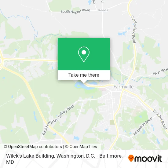 Wilck's Lake Building map