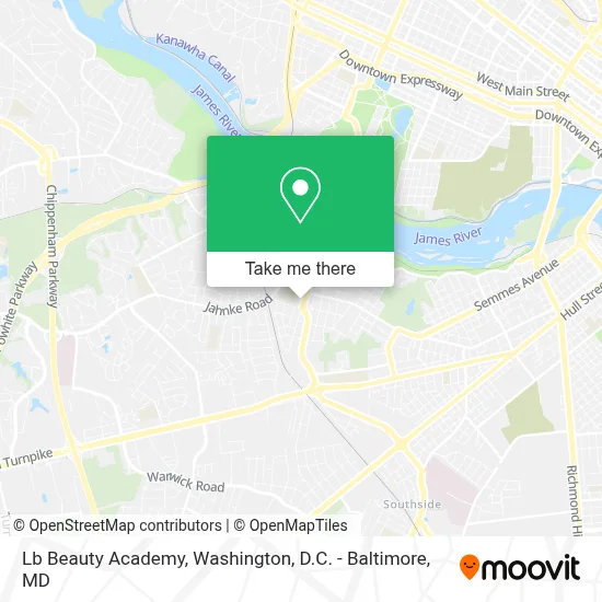 Lb Beauty Academy map
