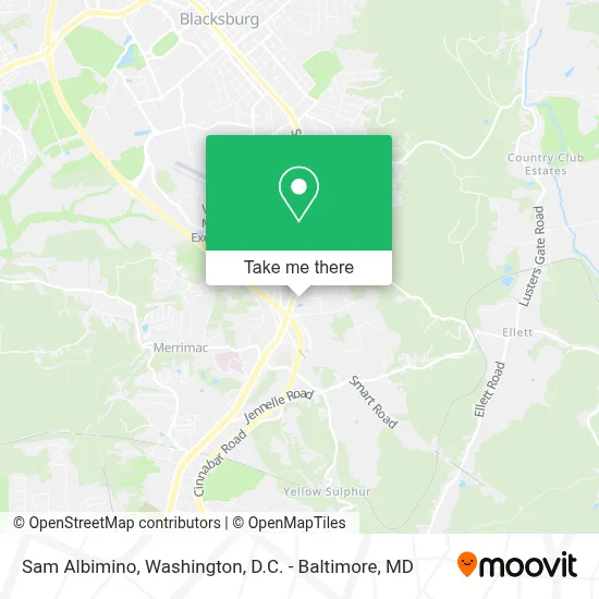 Sam Albimino map