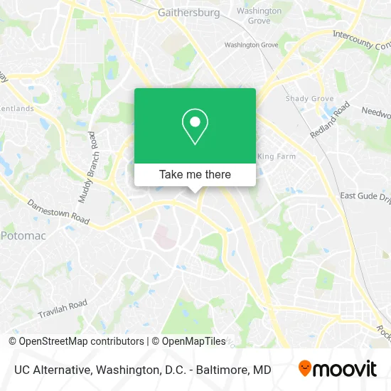 UC Alternative map