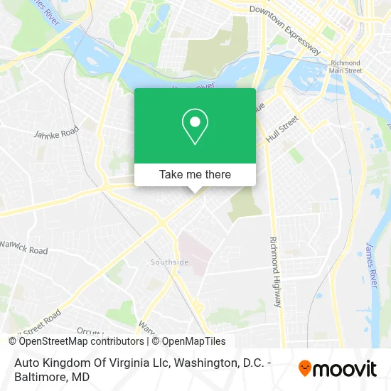 Auto Kingdom Of Virginia Llc map