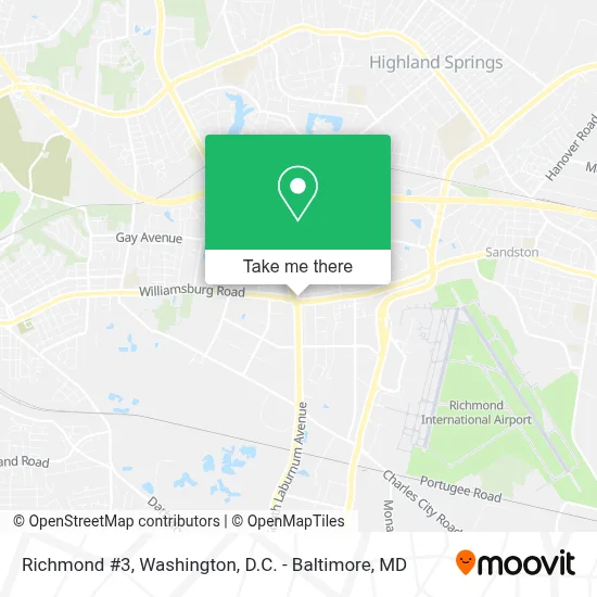 Richmond #3 map