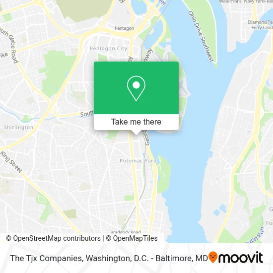 The Tjx Companies map