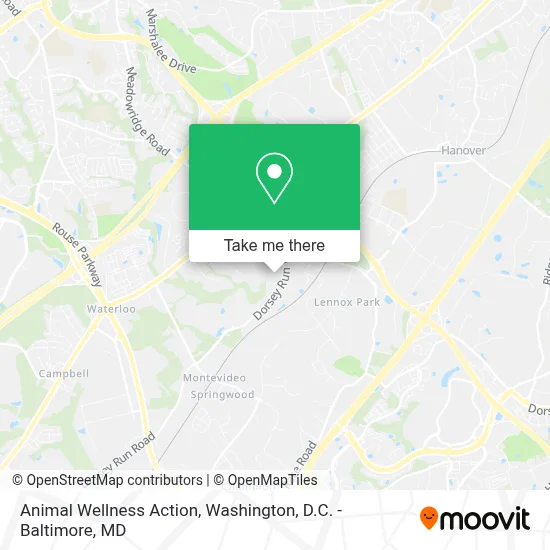 Animal Wellness Action map