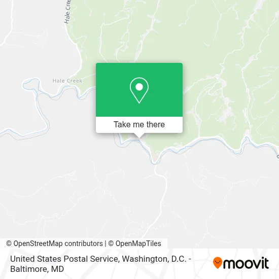 United States Postal Service map