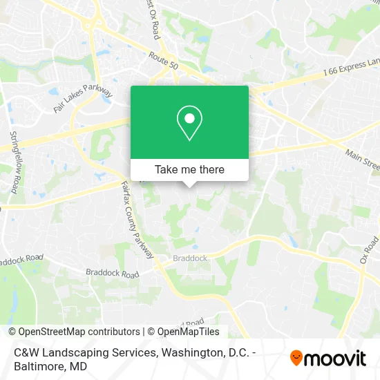 C&W Landscaping Services map