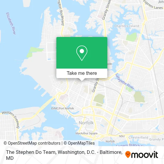 The Stephen Do Team map