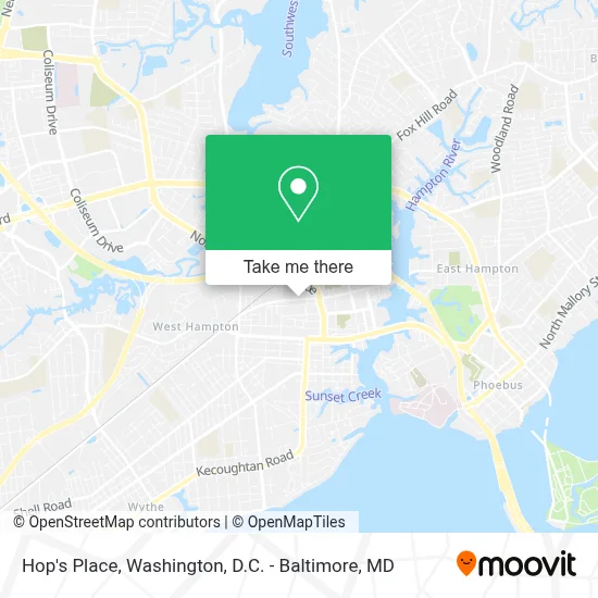 Hop's Place map