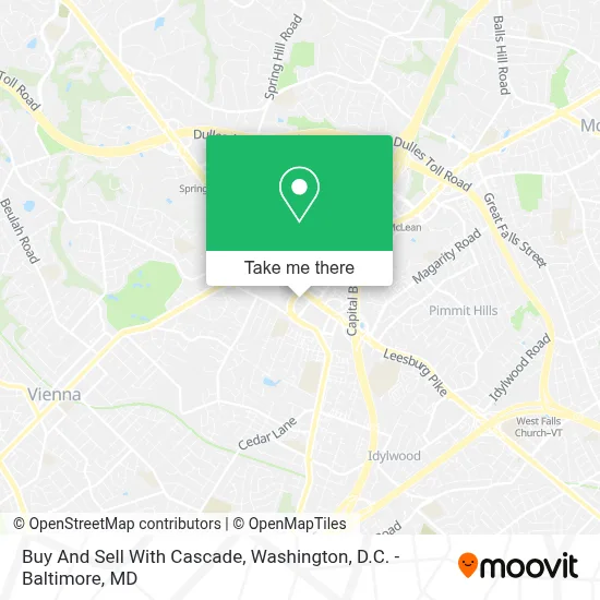 Buy And Sell With Cascade map