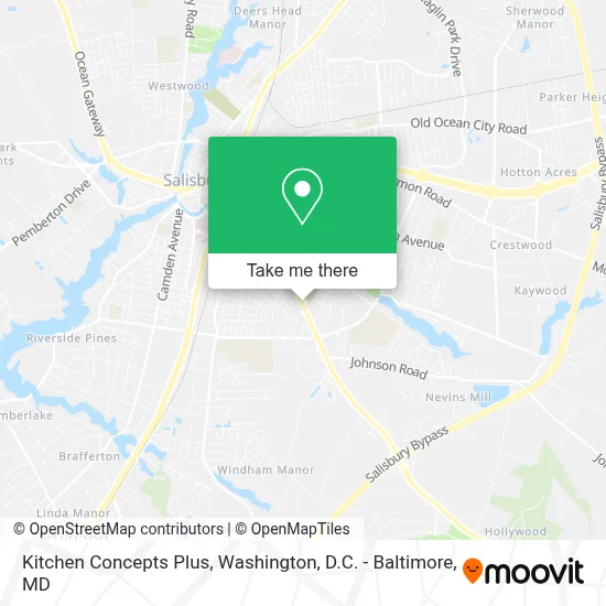 Kitchen Concepts Plus map
