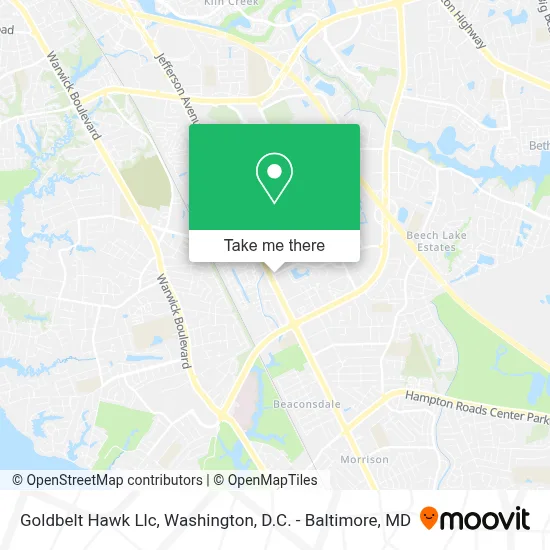 Goldbelt Hawk Llc map