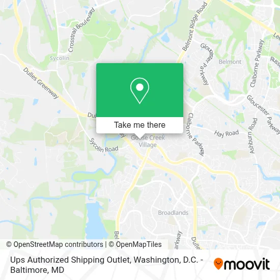 Ups Authorized Shipping Outlet map