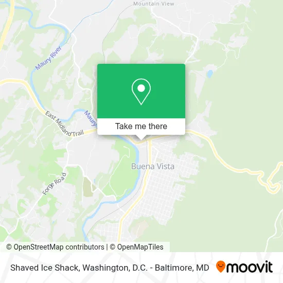 Shaved Ice Shack map