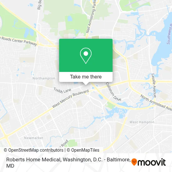 Roberts Home Medical map