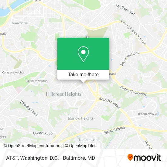 At&T map