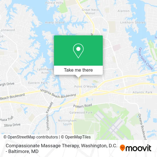 Compassionate Massage Therapy map