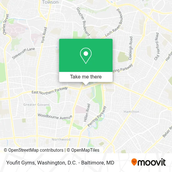 Youfit Gyms map