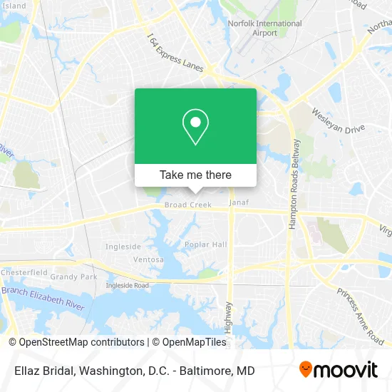 Ellaz Bridal map
