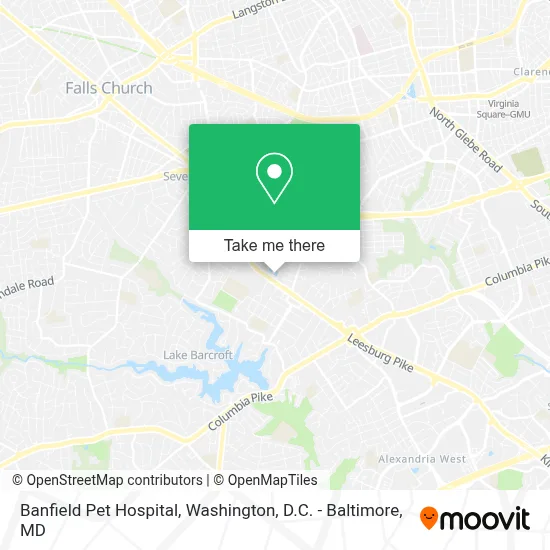 Banfield Pet Hospital map