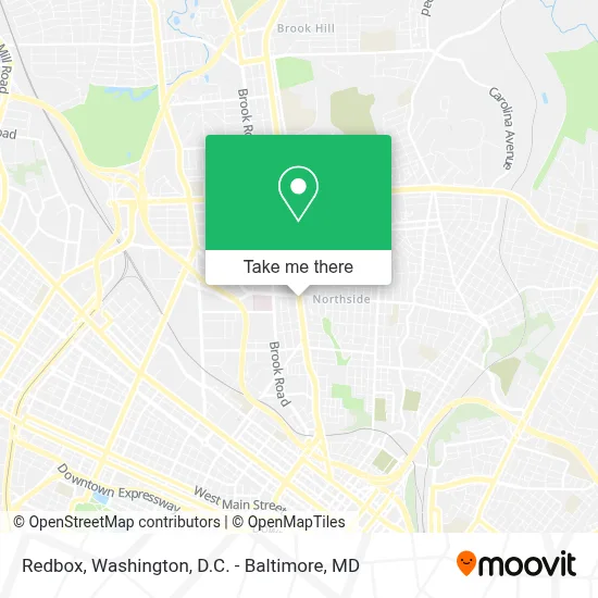 Redbox map